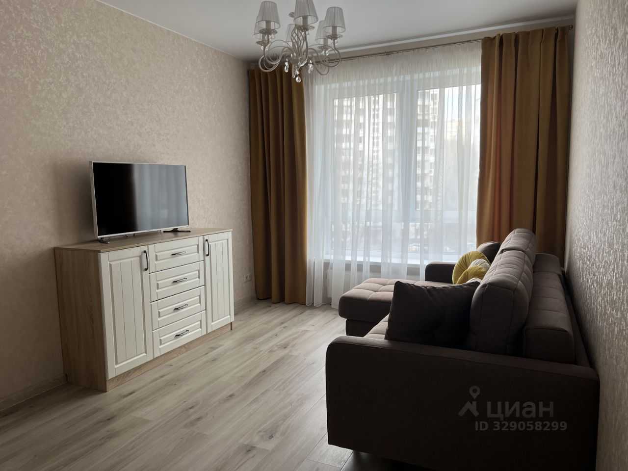 1-комнатная квартира, 39,9 м² — фотография 2