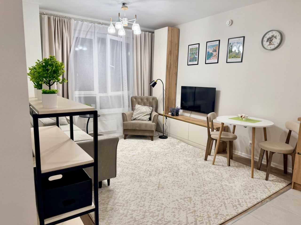 1-комнатная квартира, 39,5 м² — фотография 2