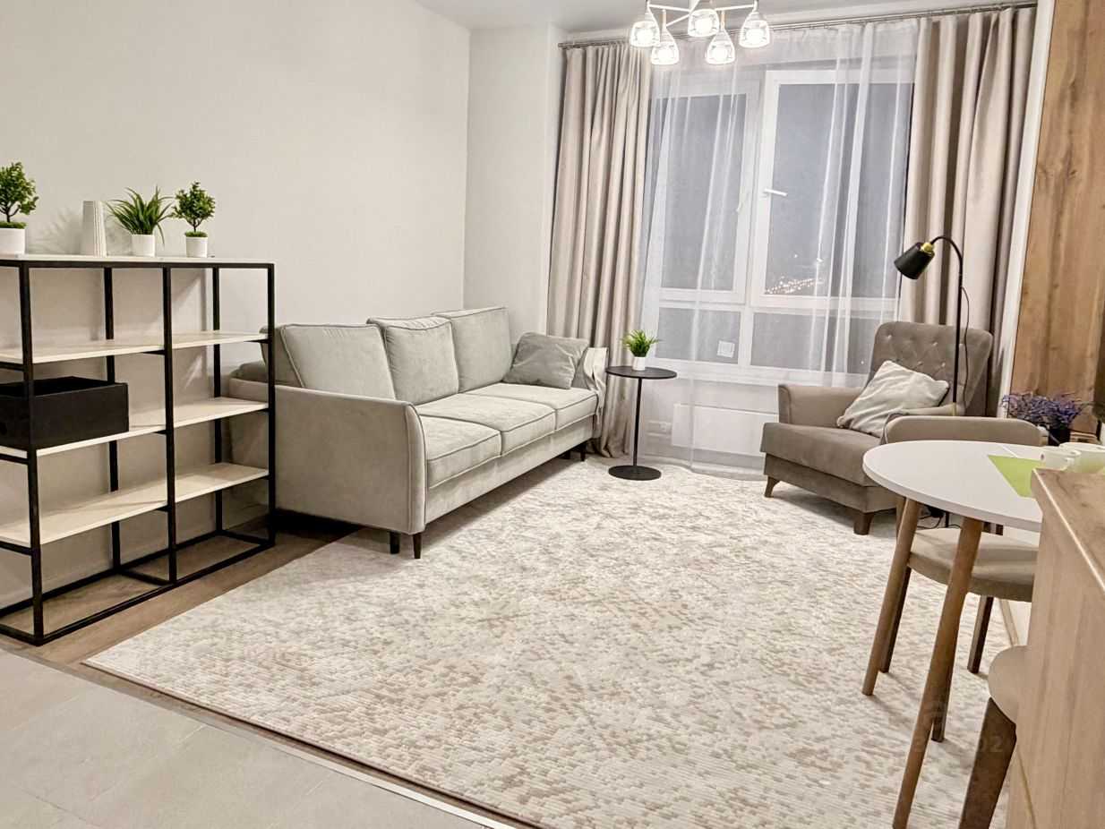 1-комнатная квартира, 39,5 м² — фотография 3