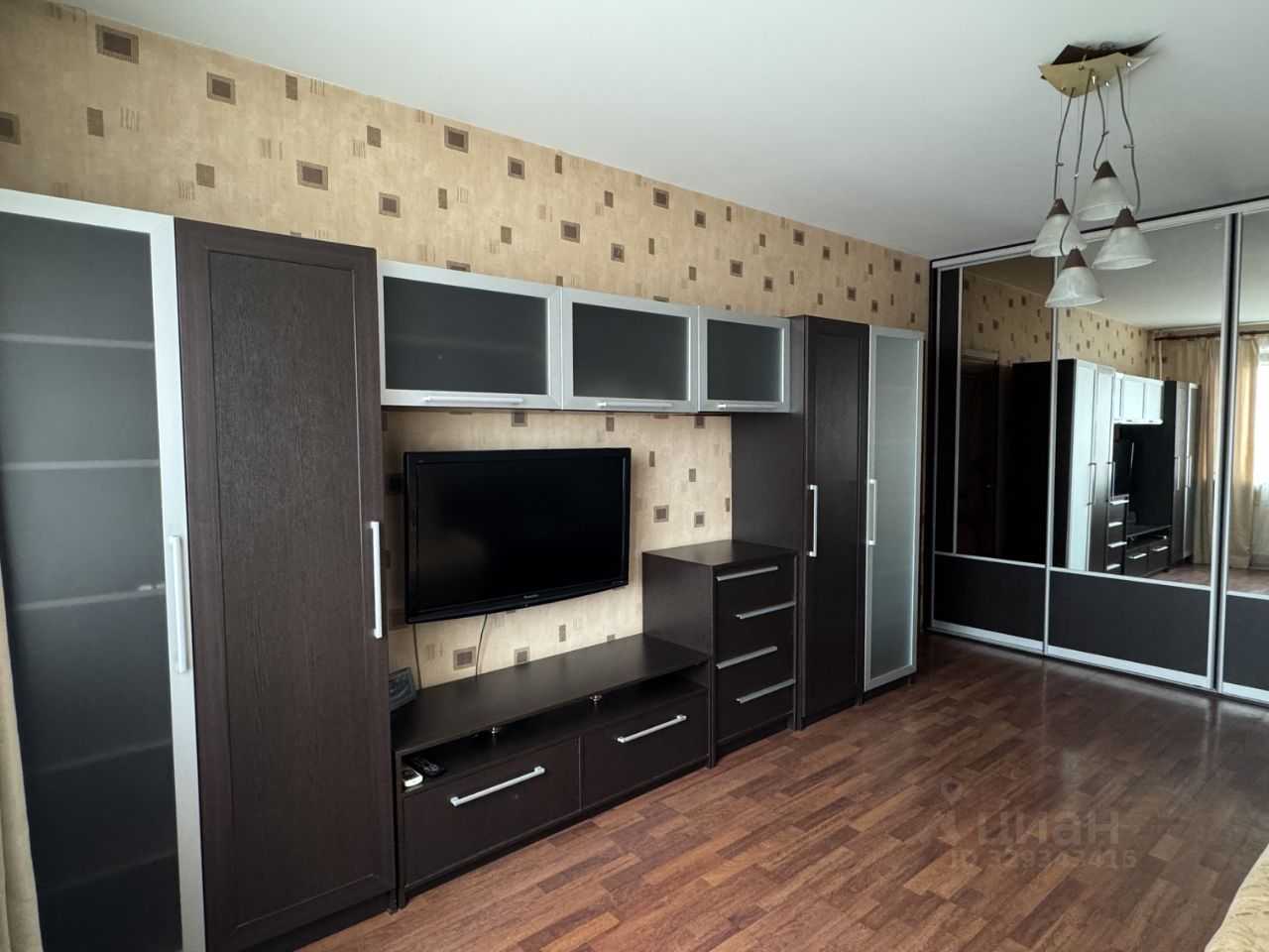 1-комнатная квартира, 38 м²