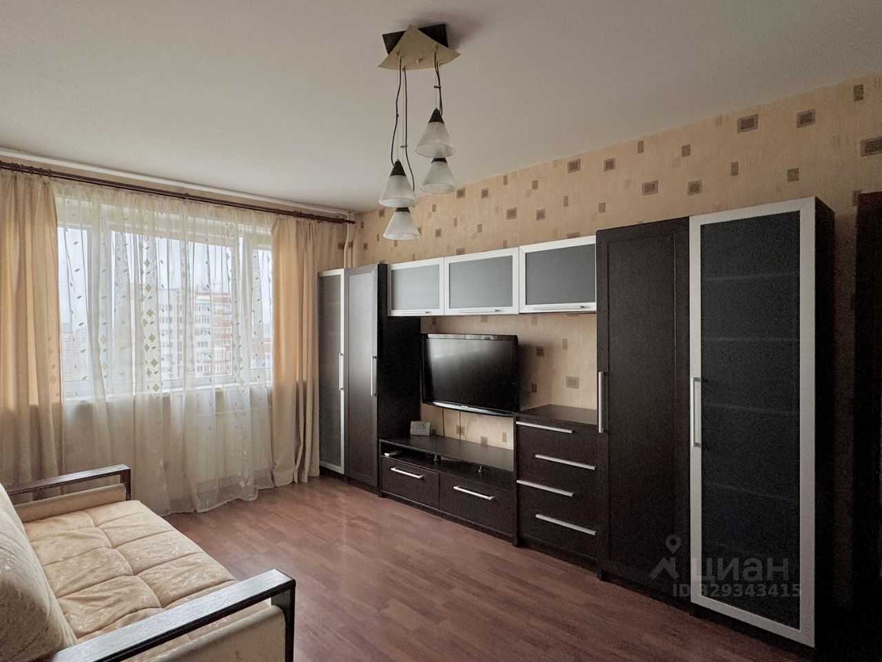 1-комнатная квартира, 38 м² — фотография 3