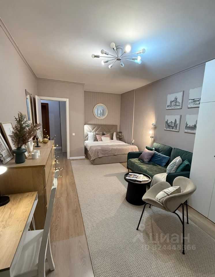 1-комнатная квартира, 40 м²