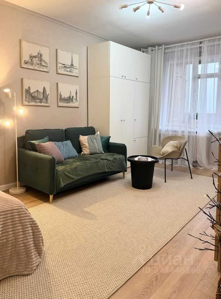 1-комнатная квартира, 40 м² — фотография 2