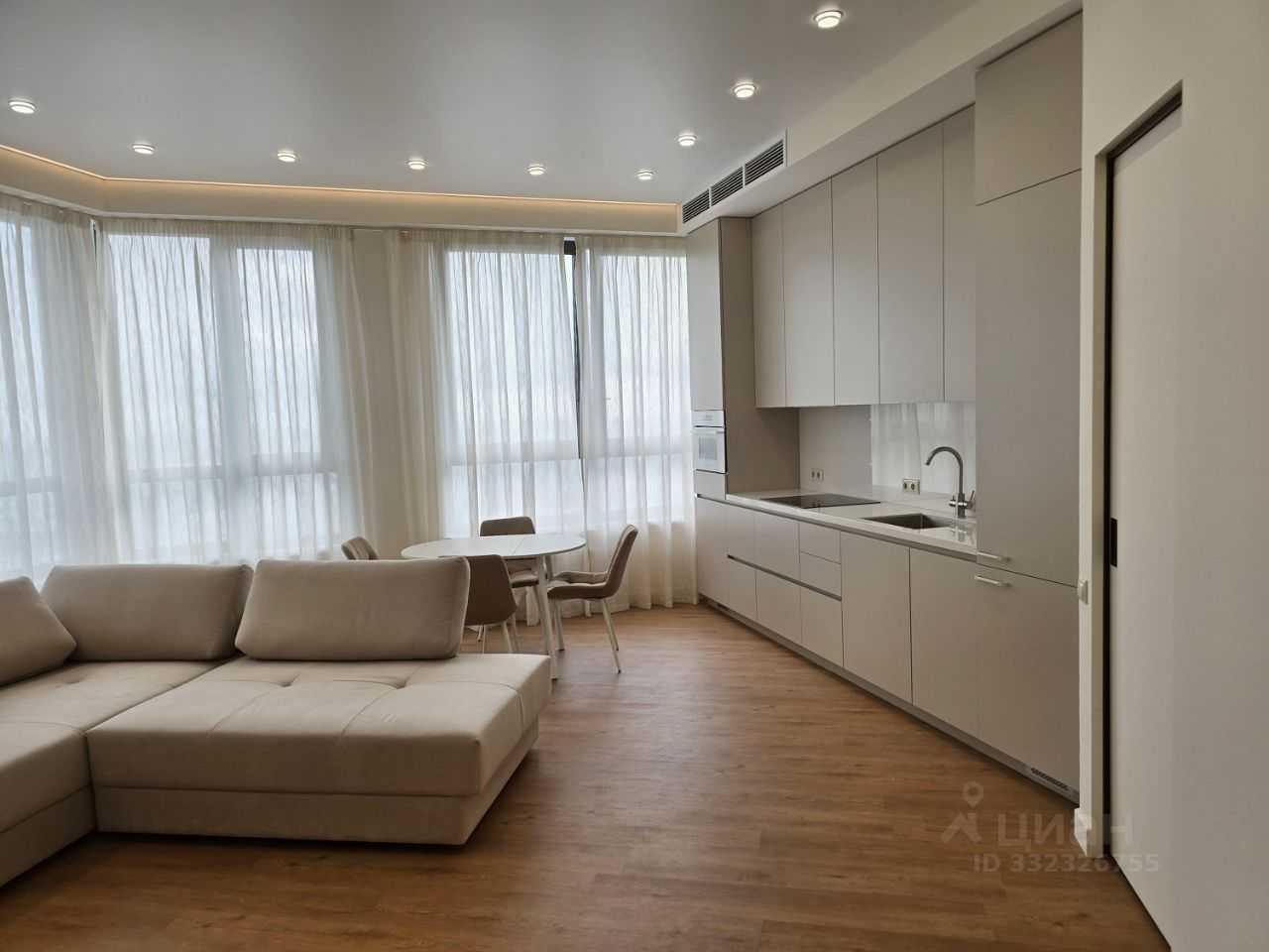 2-комнатная квартира, 60,7 м²