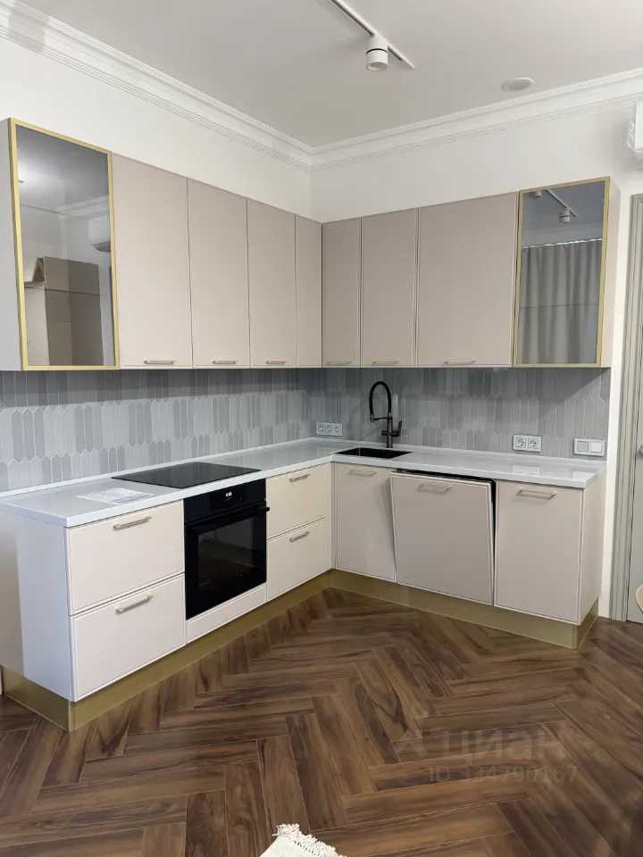 1-комнатная квартира, 46 м²