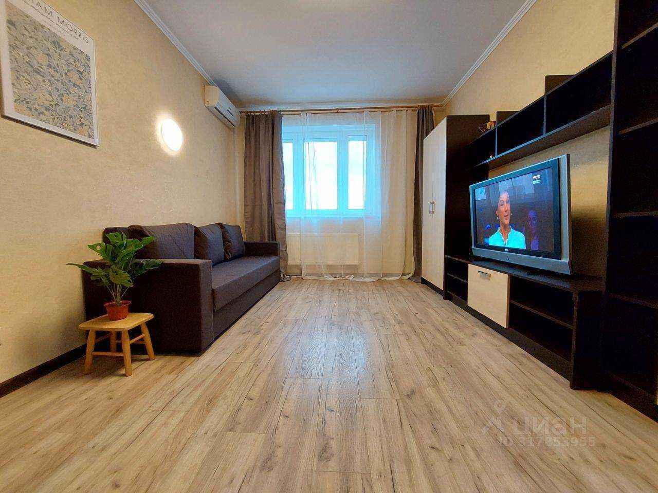 1-комнатная квартира, 43 м²