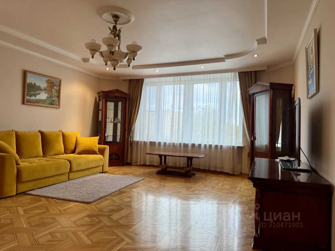 3-комнатная квартира, 95 м²