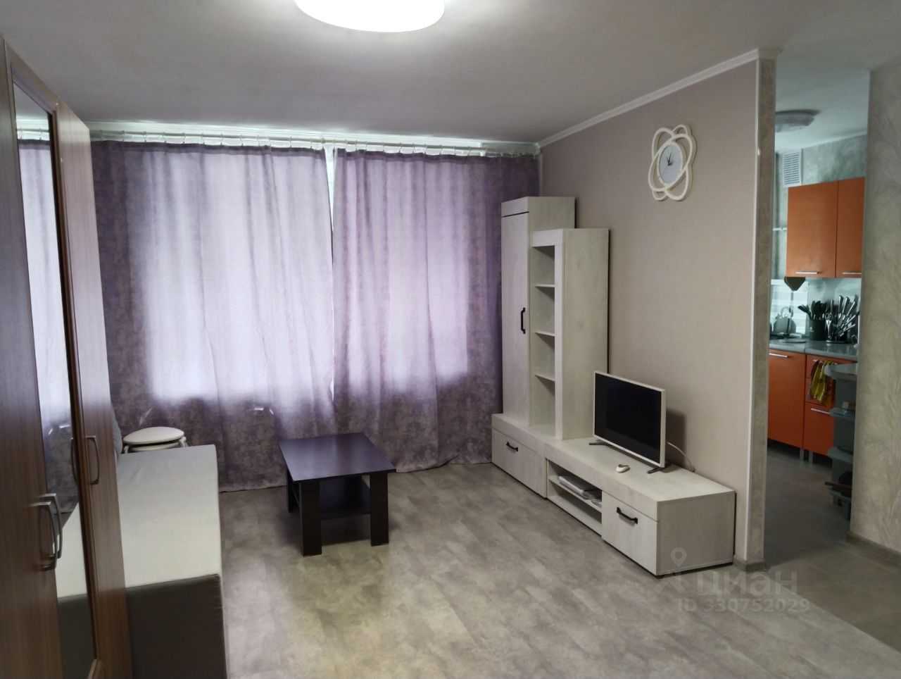 1-комнатная квартира, 32 м² — фотография 2