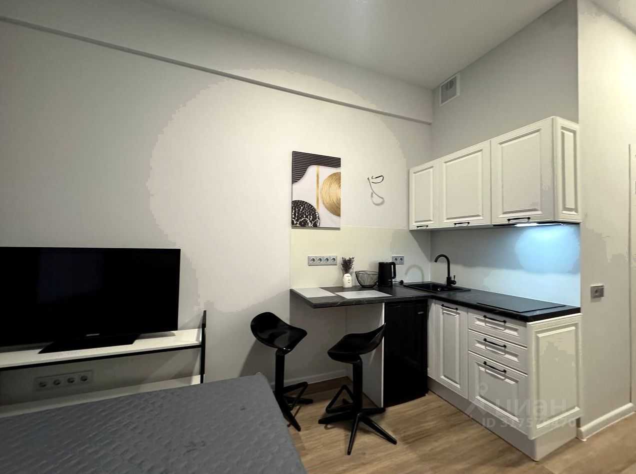 1-комнатная квартира, 17 м²