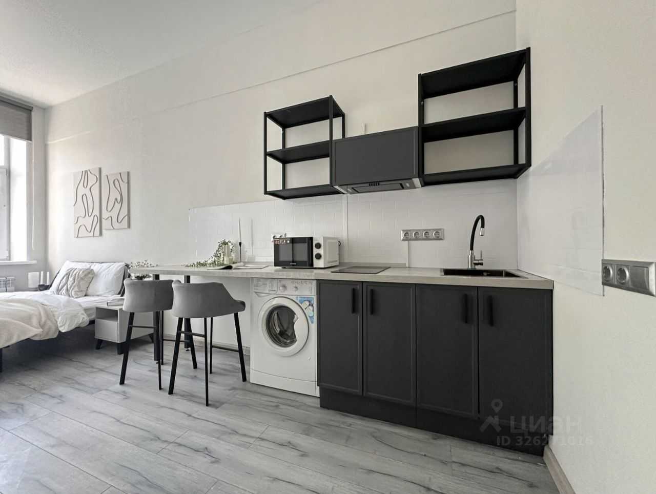 1-комнатная квартира, 16 м² — фотография 3