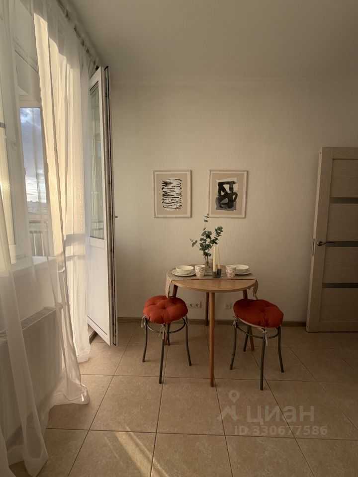 1-комнатная квартира, 35 м²