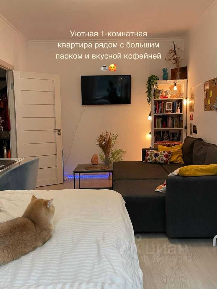 1-комнатная квартира, 35 м² — фотография 3