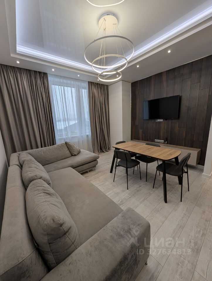 3-комнатная квартира, 76,1 м²