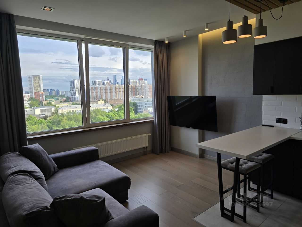 2-комнатная квартира, 55 м²