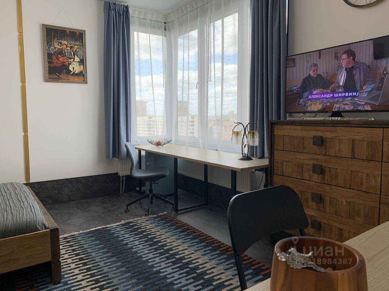 1-комнатная квартира, 38 м² — фотография 2