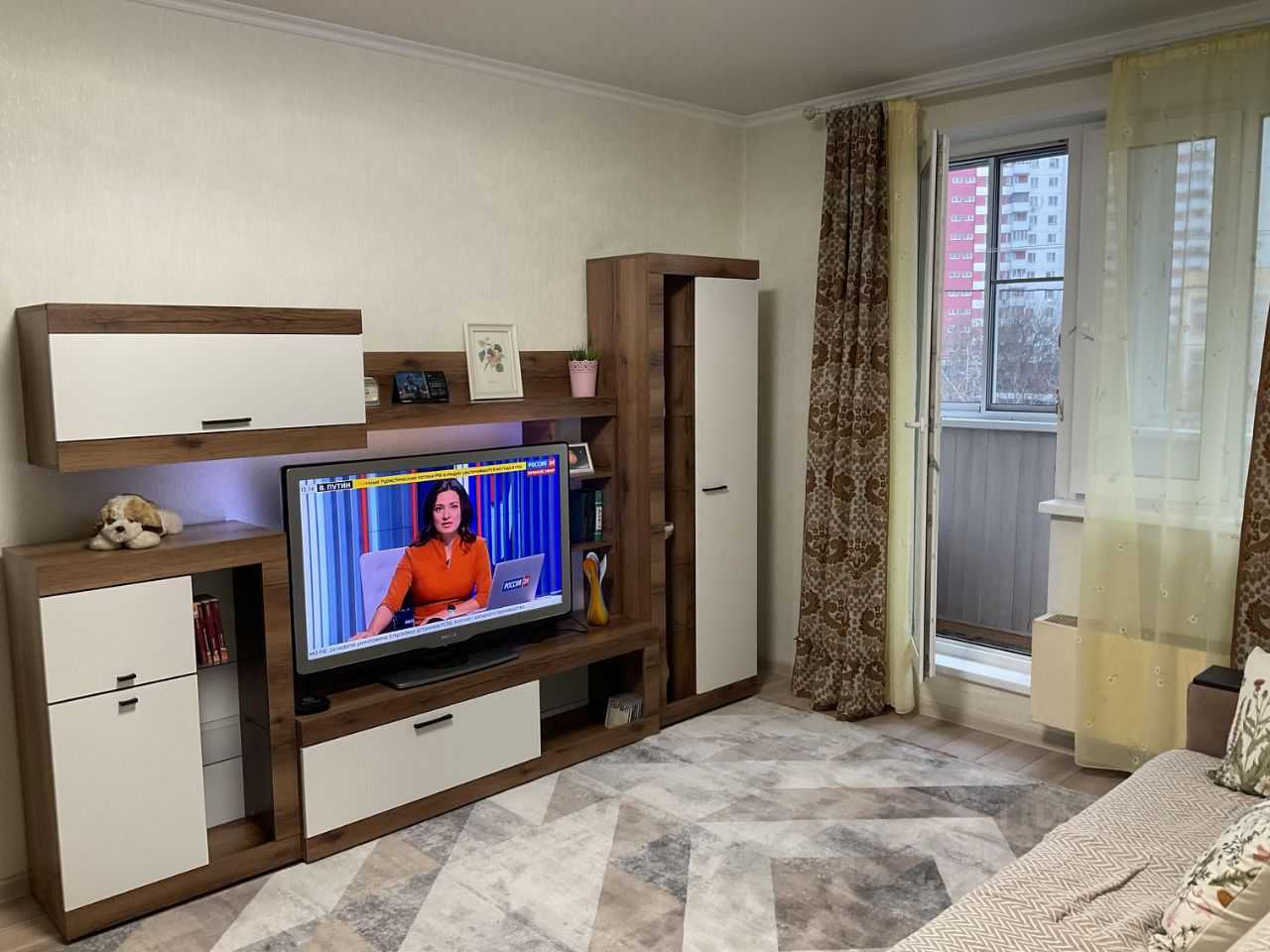 1-комнатная квартира, 39,1 м² — фотография 2
