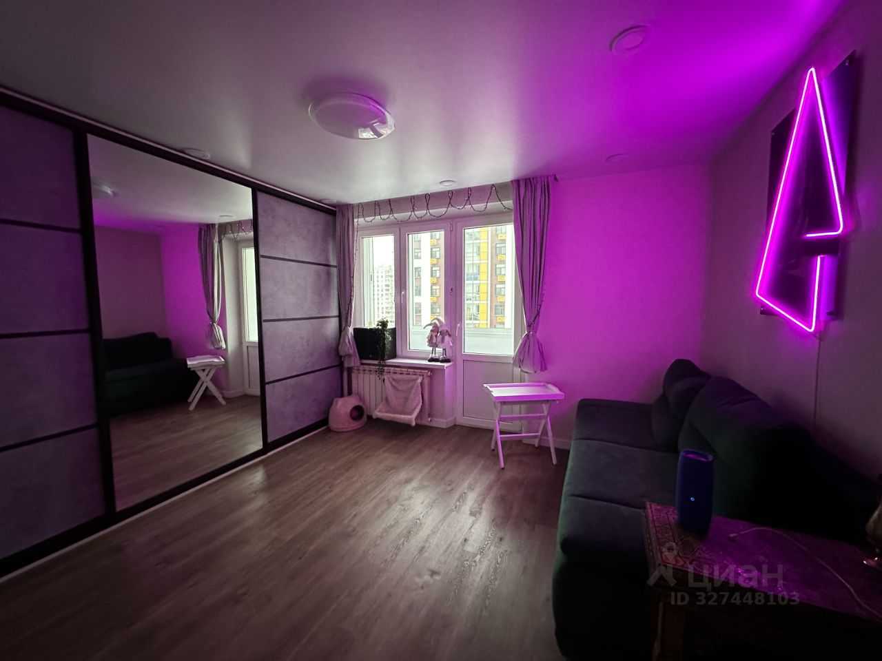 2-комнатная квартира, 37,1 м²