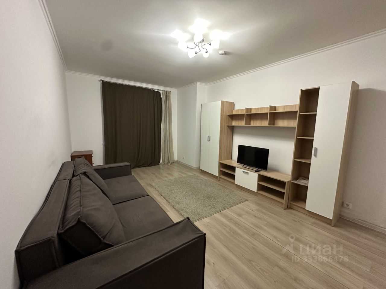 1-комнатная квартира, 40,1 м²