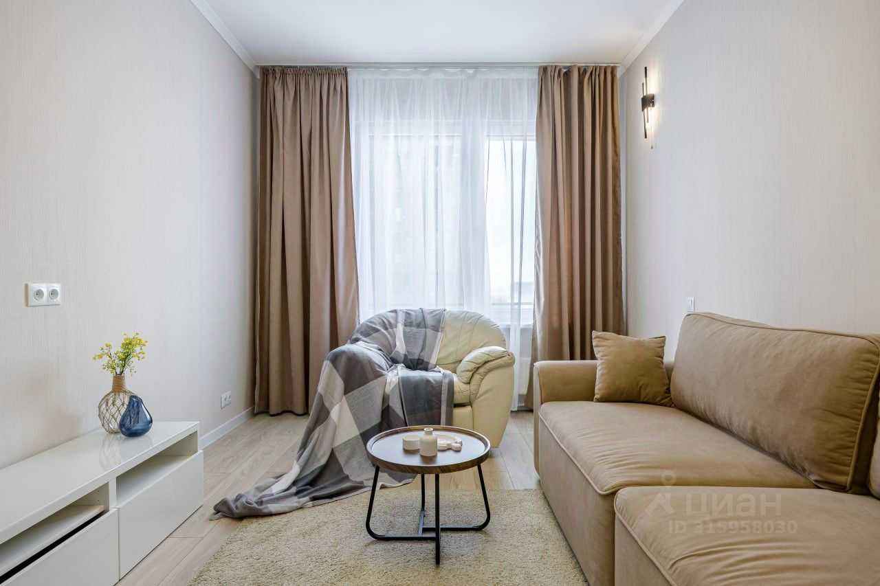 2-комнатная квартира, 60 м² — фотография 2
