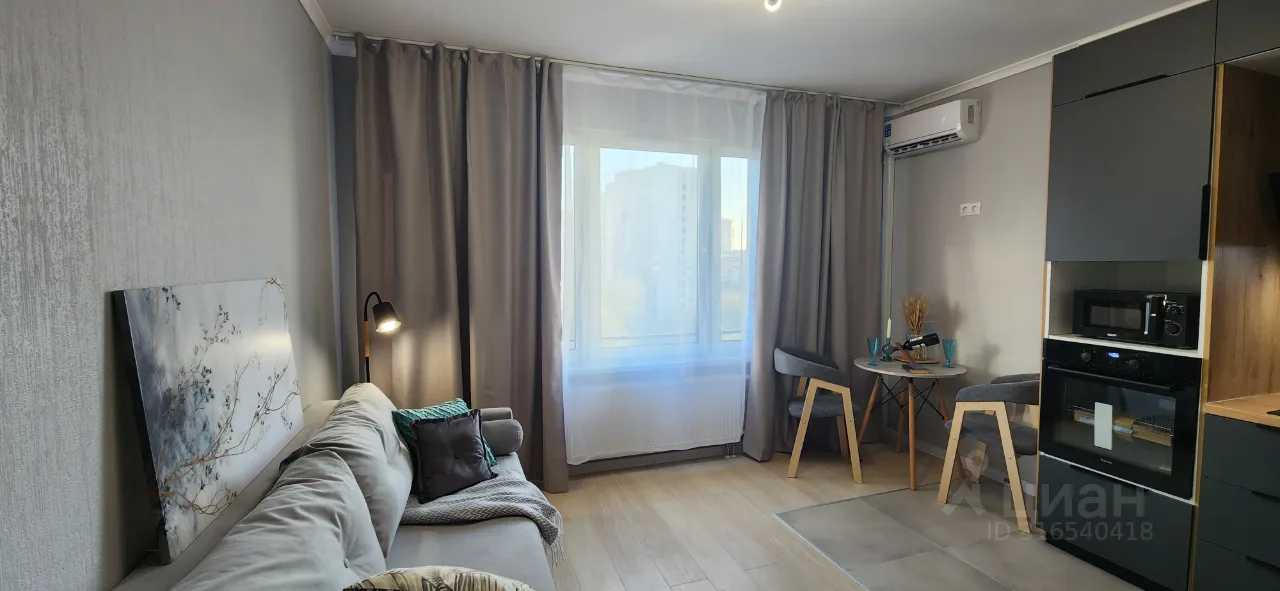 1-комнатная квартира, 27 м² — фотография 2