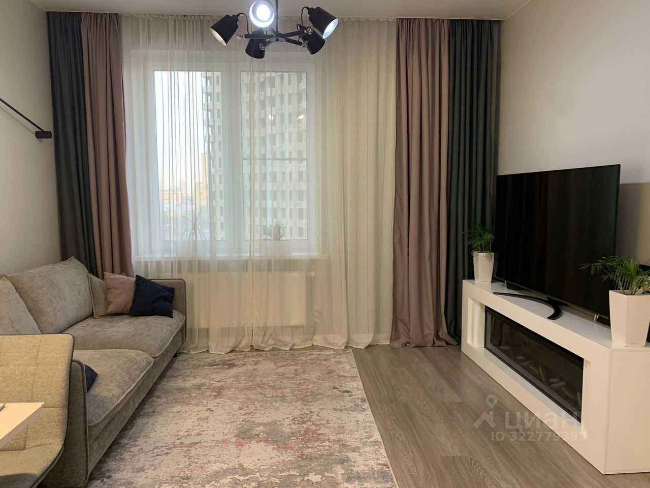2-комнатная квартира, 53 м² — фотография 2