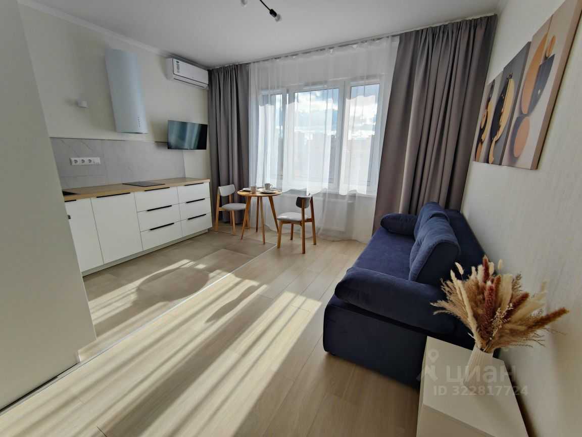 1-комнатная квартира, 27,1 м² — фотография 2