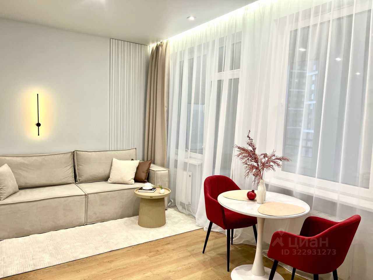 1-комнатная квартира, 34 м²