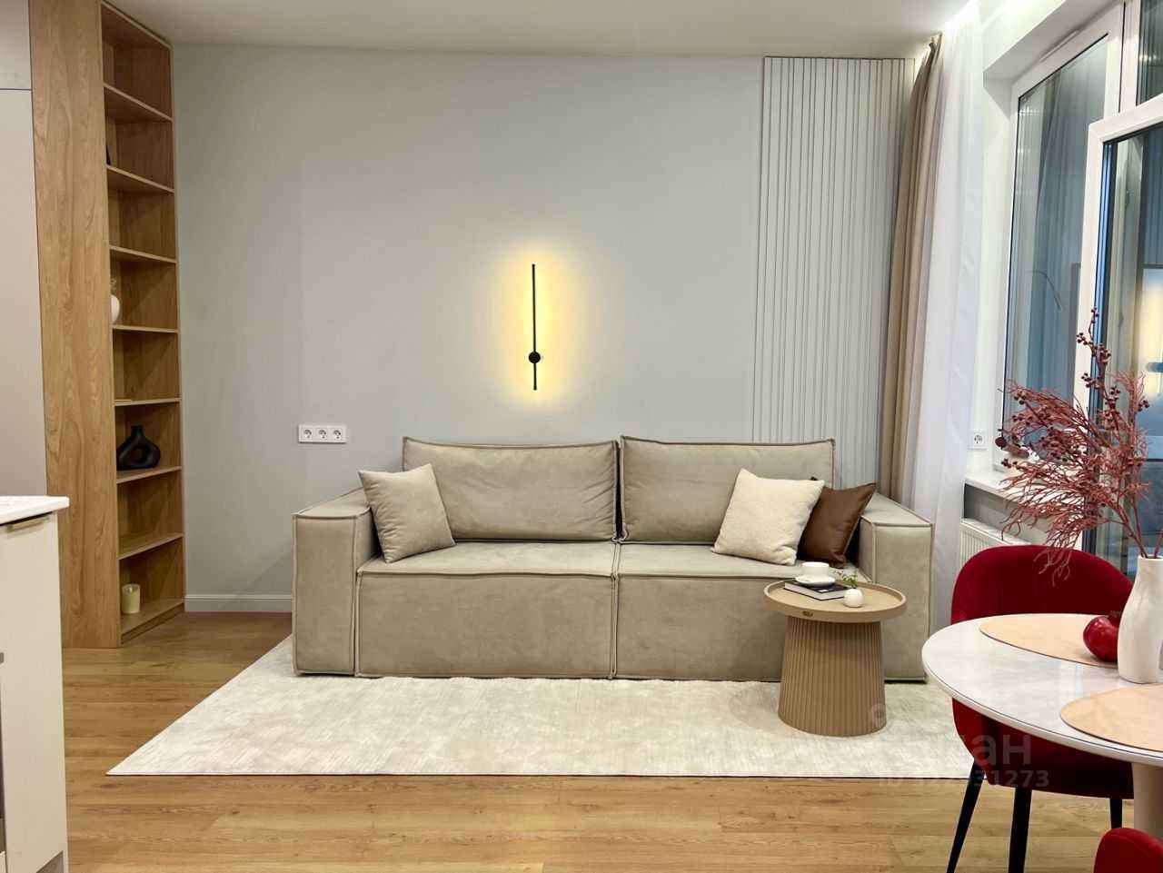 1-комнатная квартира, 34 м² — фотография 2
