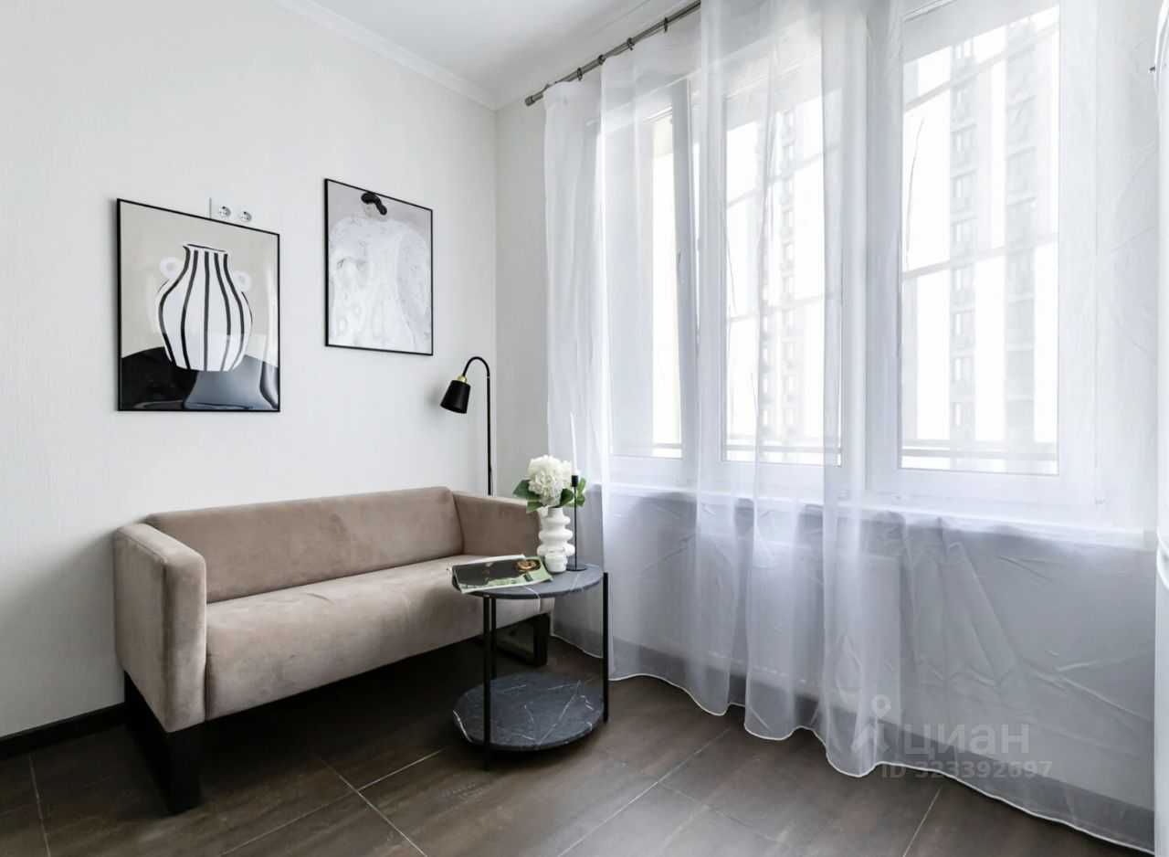 1-комнатная квартира, 37,5 м² — фотография 2