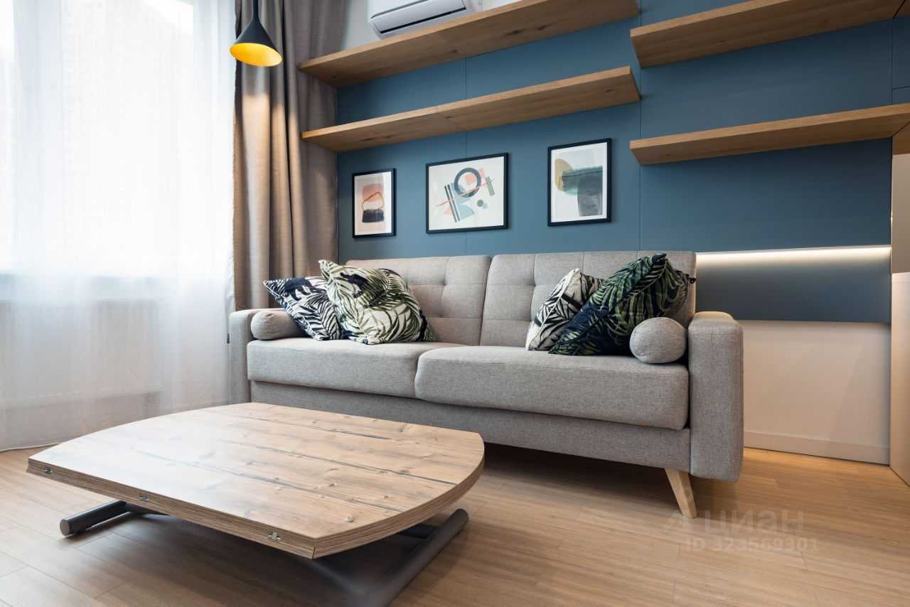 1-комнатная квартира, 28,6 м²