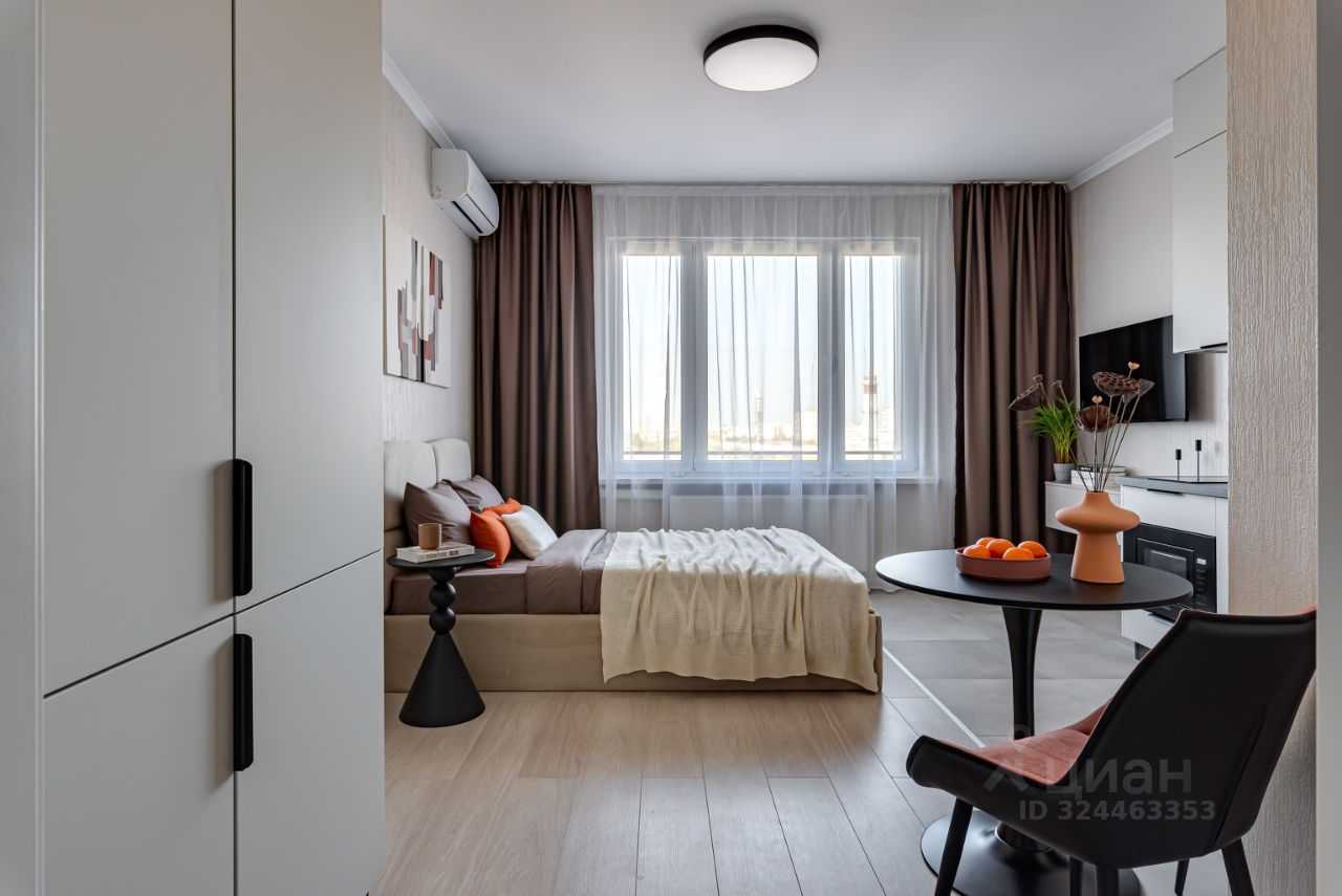 1-комнатная квартира, 24 м²