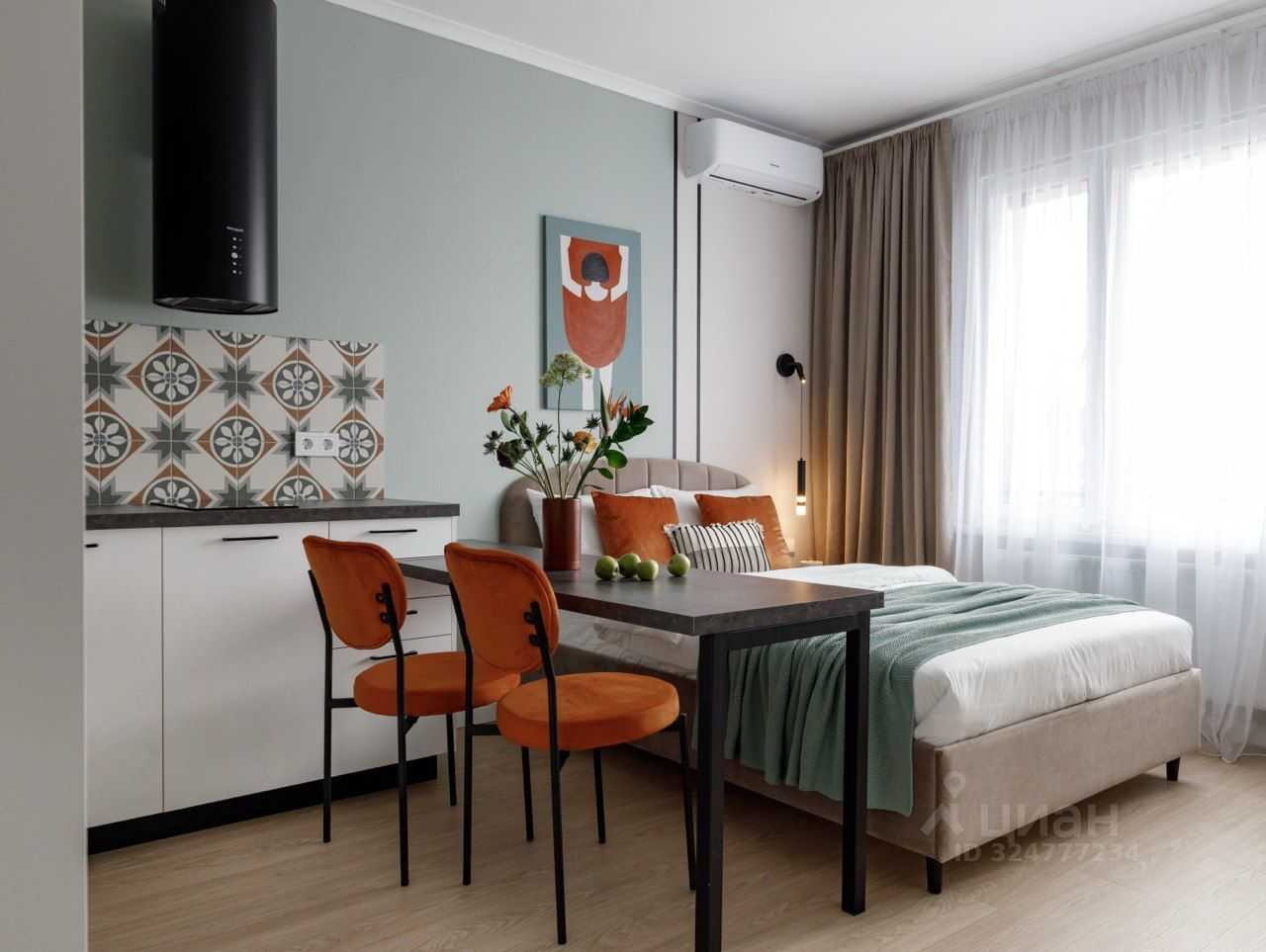 1-комнатная квартира, 25 м²