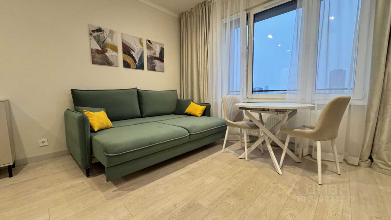 1-комнатная квартира, 27 м² — фотография 3
