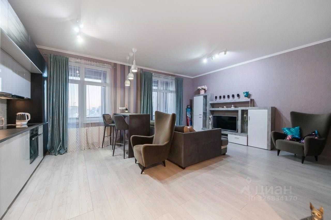1-комнатная квартира, 44 м²