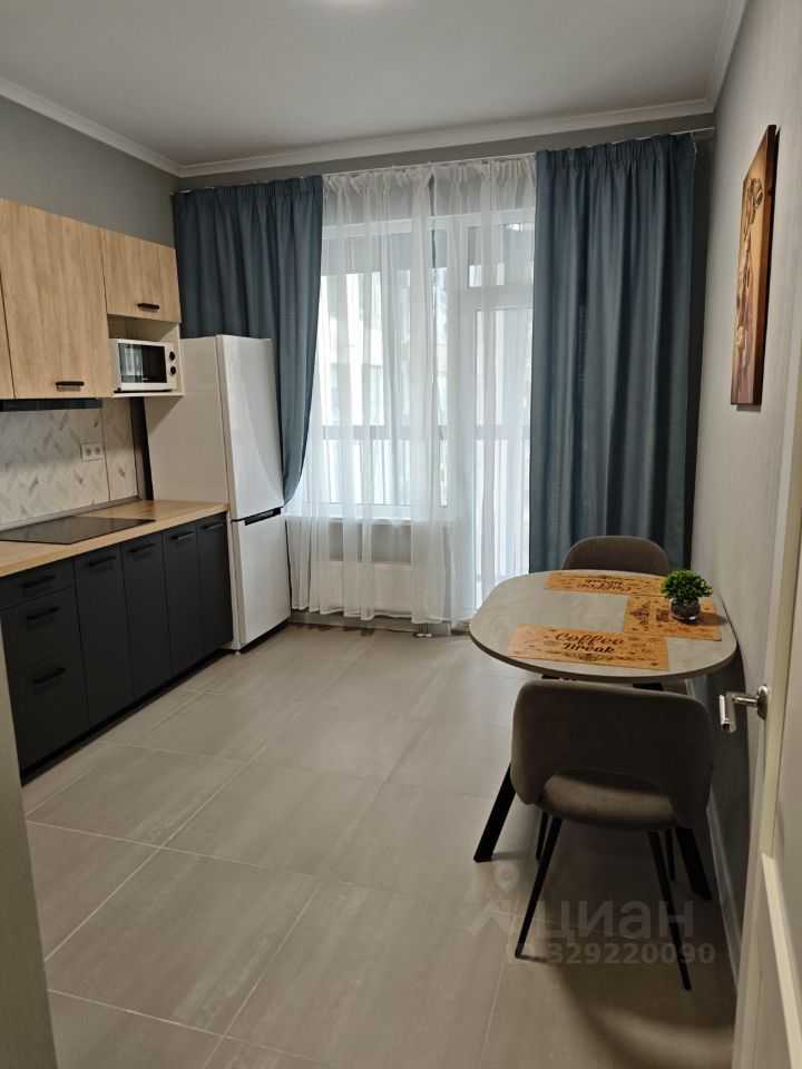 1-комнатная квартира, 39,5 м²