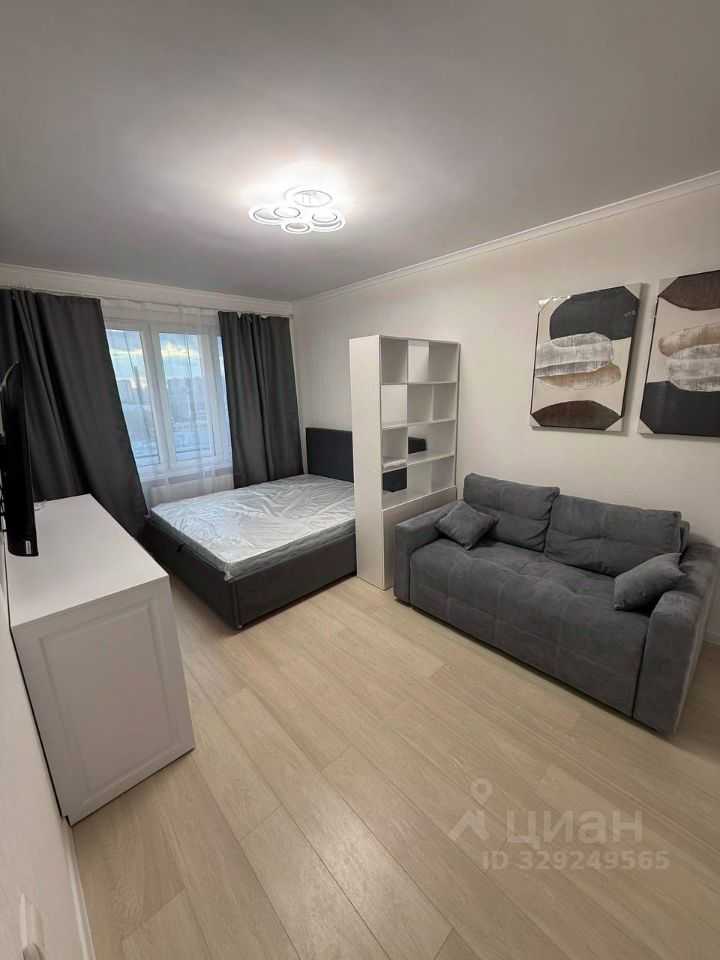 1-комнатная квартира, 39 м²
