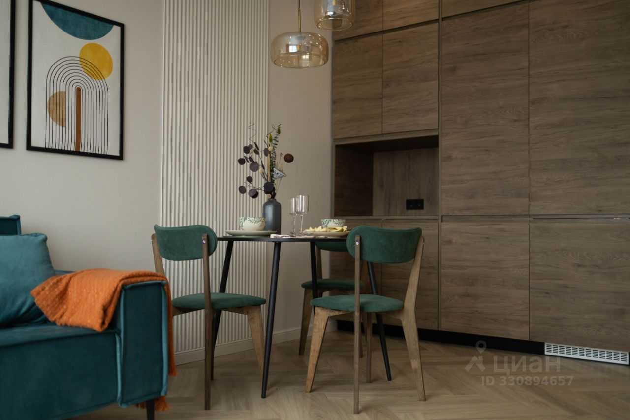 1-комнатная квартира, 38,8 м² — фотография 2