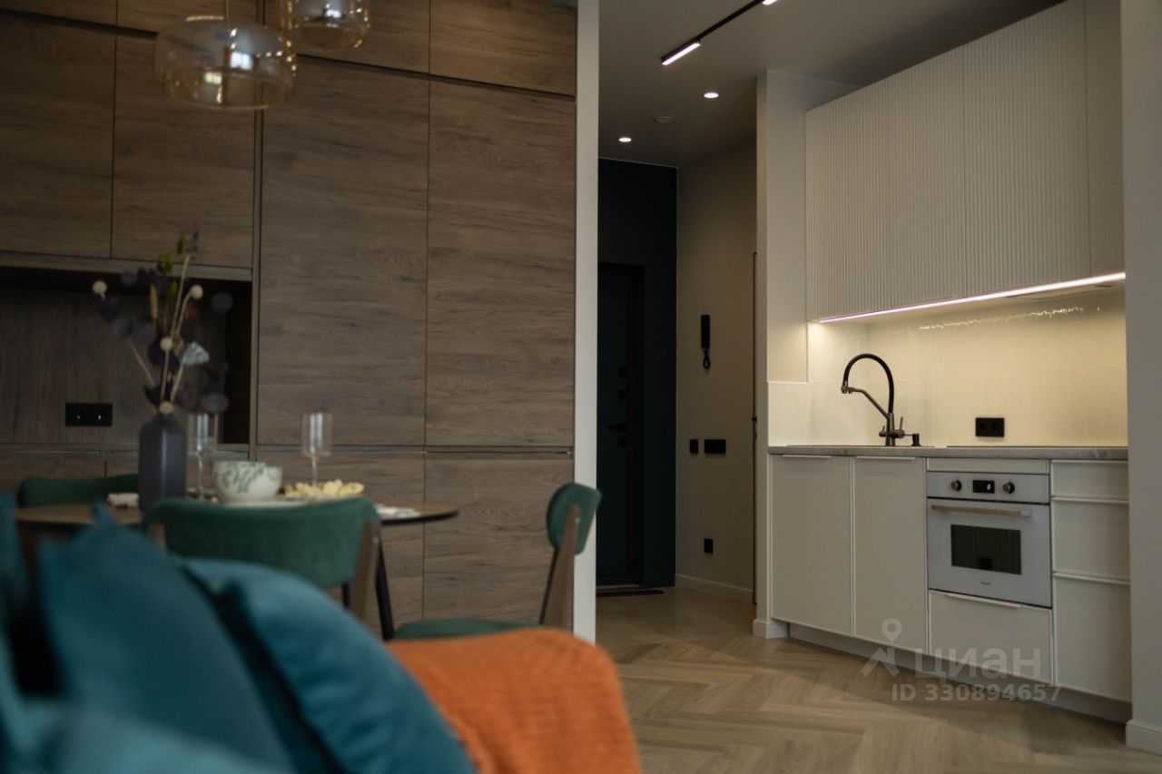 1-комнатная квартира, 38,8 м² — фотография 3