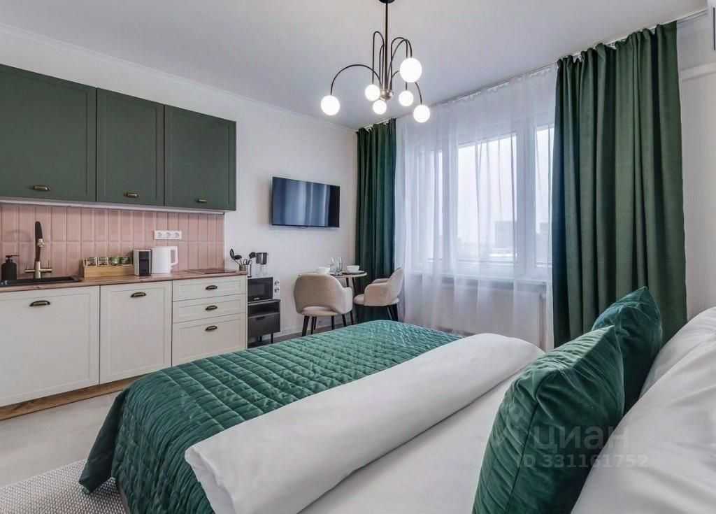 1-комнатная квартира, 27 м² — фотография 3
