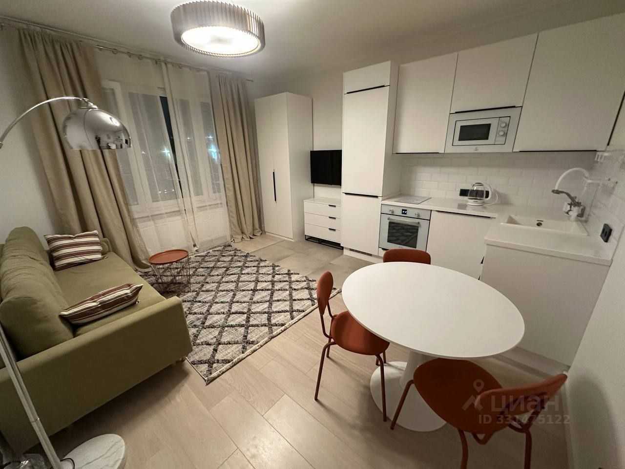 1-комнатная квартира, 24,4 м² — фотография 2