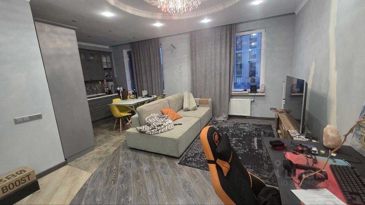 2-комнатная квартира, 56 м² — фотография 2