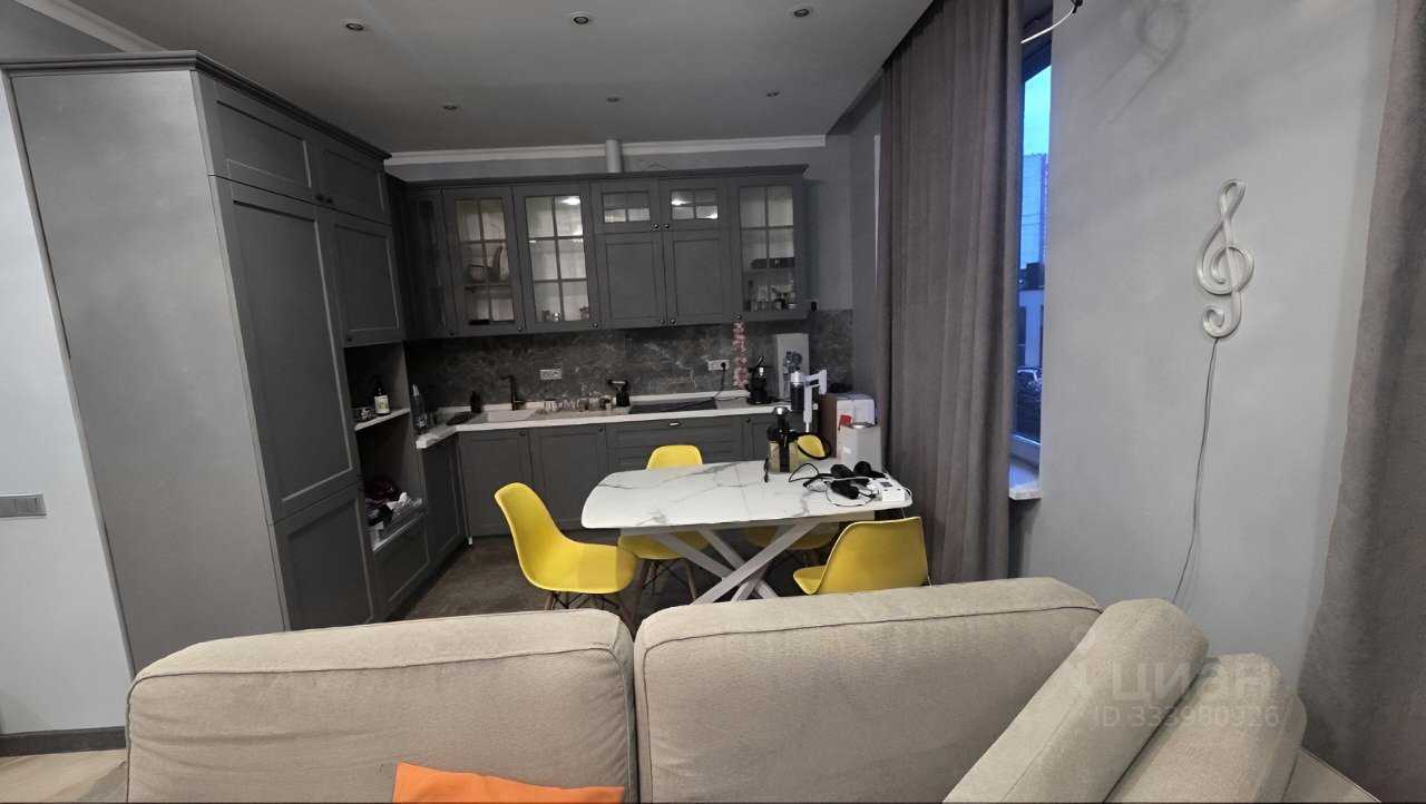 2-комнатная квартира, 56 м²