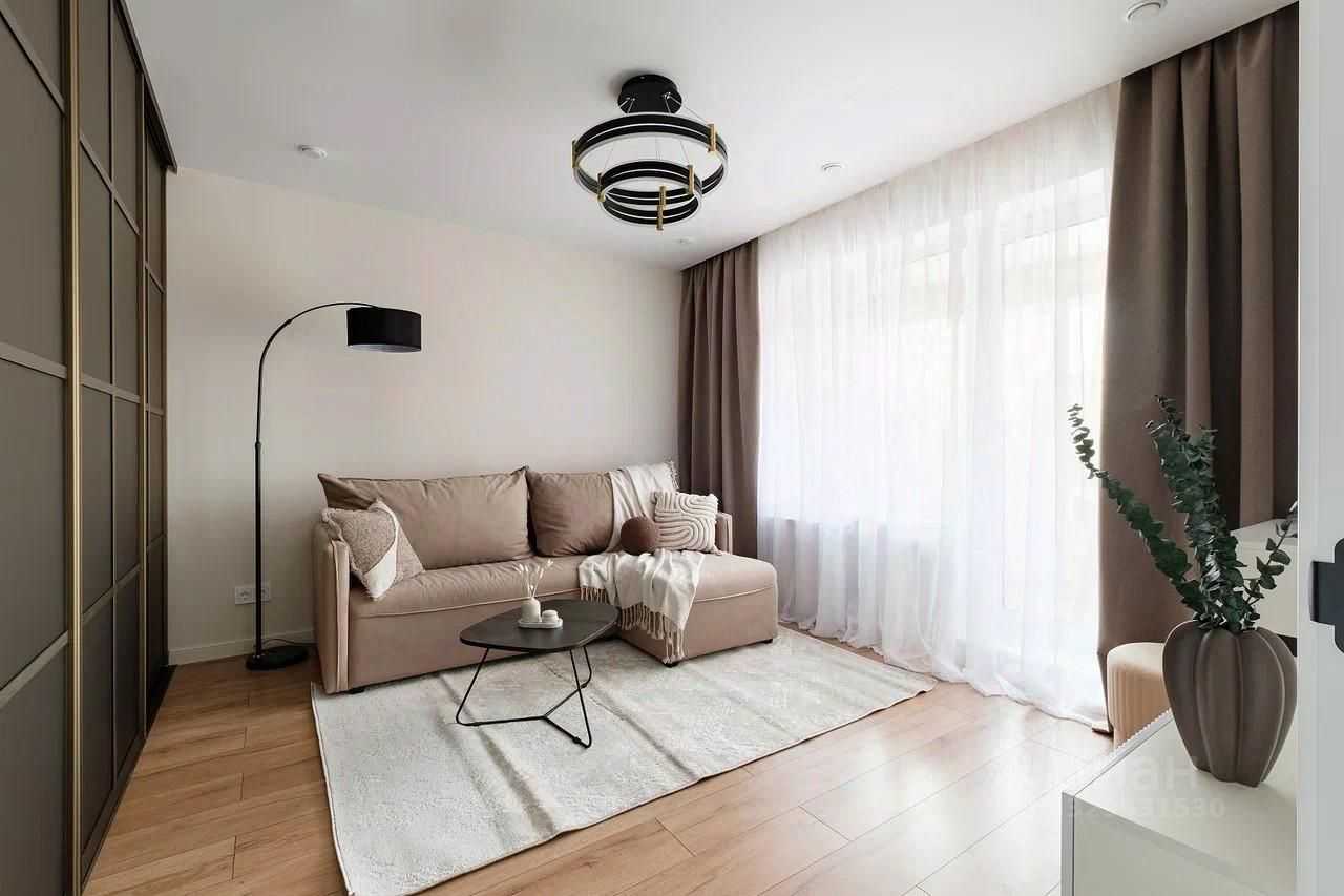 1-комнатная квартира, 39 м² — фотография 2
