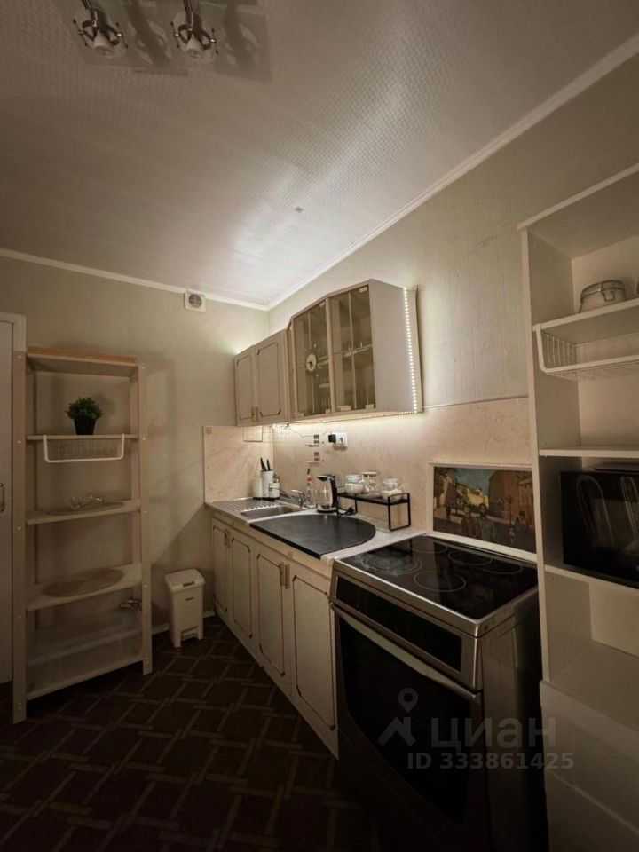 1-комнатная квартира, 38,5 м²