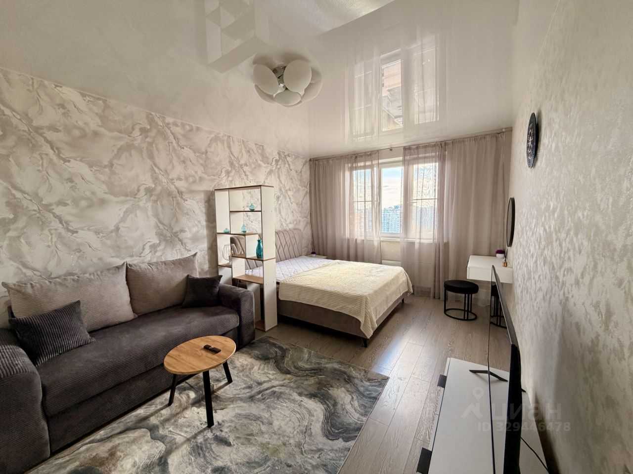 1-комнатная квартира, 38,7 м²