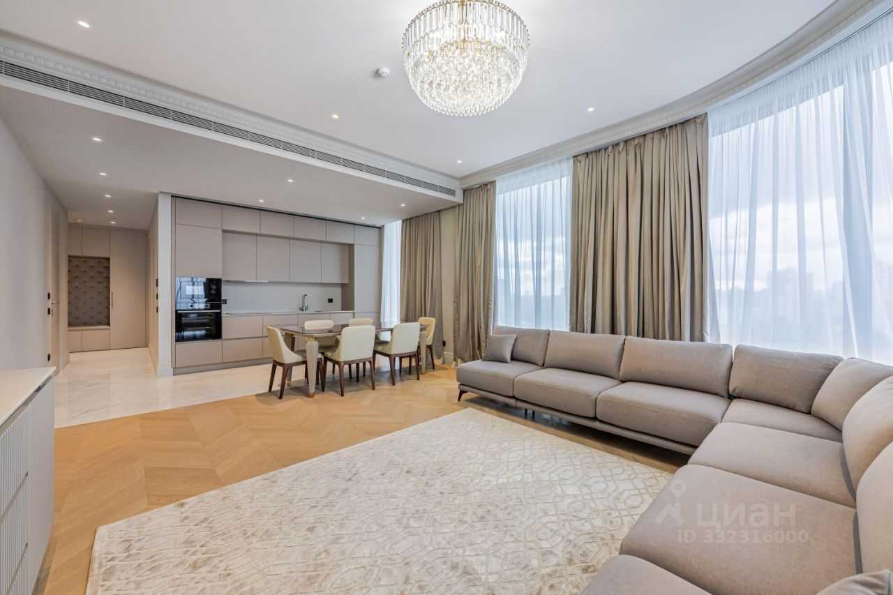 3-комнатная квартира, 105 м²