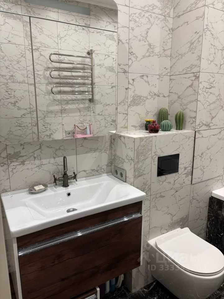 1-комнатная квартира, 33,5 м²