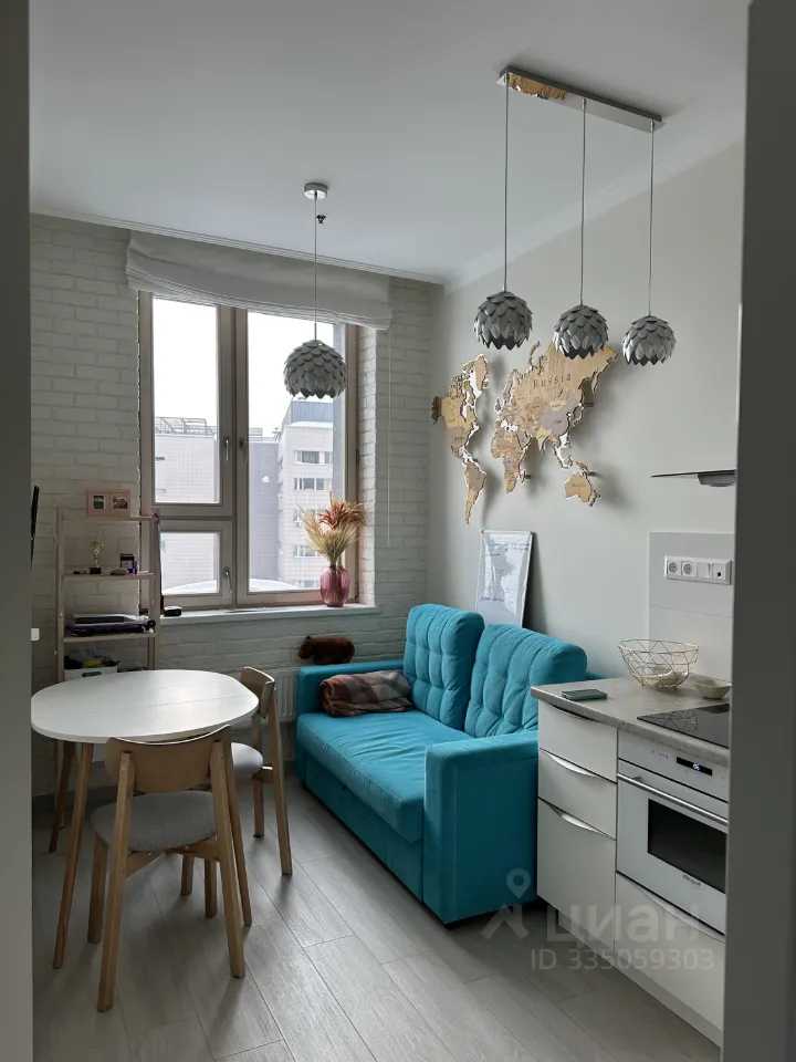 1-комнатная квартира, 31 м²