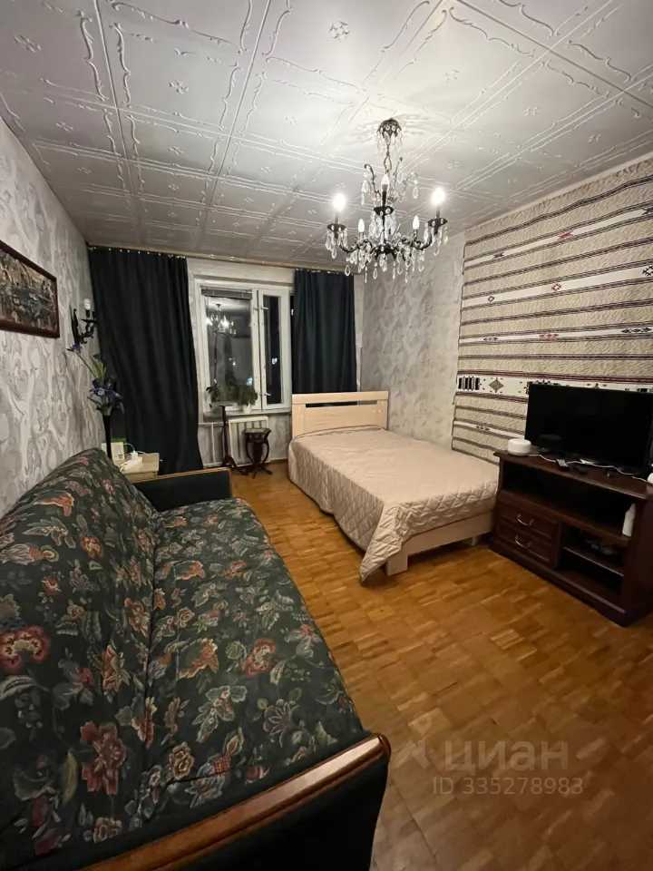 1-комнатная квартира, 40 м²