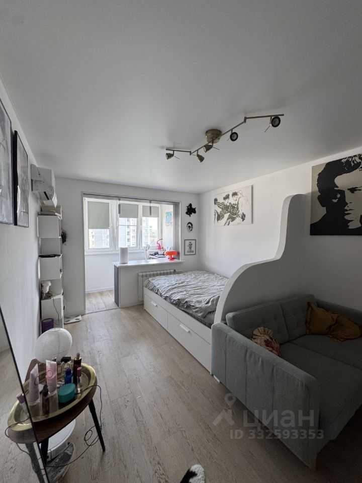 1-комнатная квартира, 33 м²